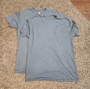 Next Level soft blue t-shirts | mens M